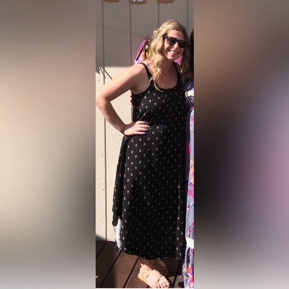 Wm’s Rag Poets Midi Dress - Picture 8 of 8